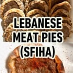 Lebanese Meat Pies (Sfiha)
