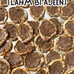 Lebanese Meat Pies (Sfiha)