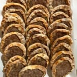 Staked homemade Lebanese meat pies - 27