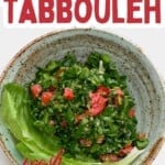 Lebanese Tabbouleh