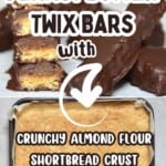 Peanut Butter Twix Bars