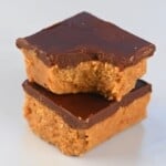 Stack of peanut butter bars - 19