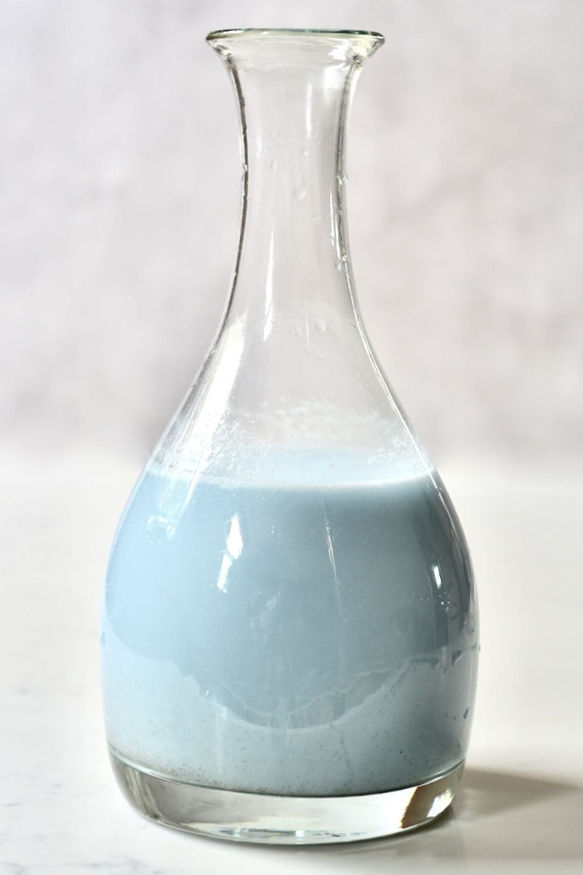 A bottle with Blue Milk from Star Wars