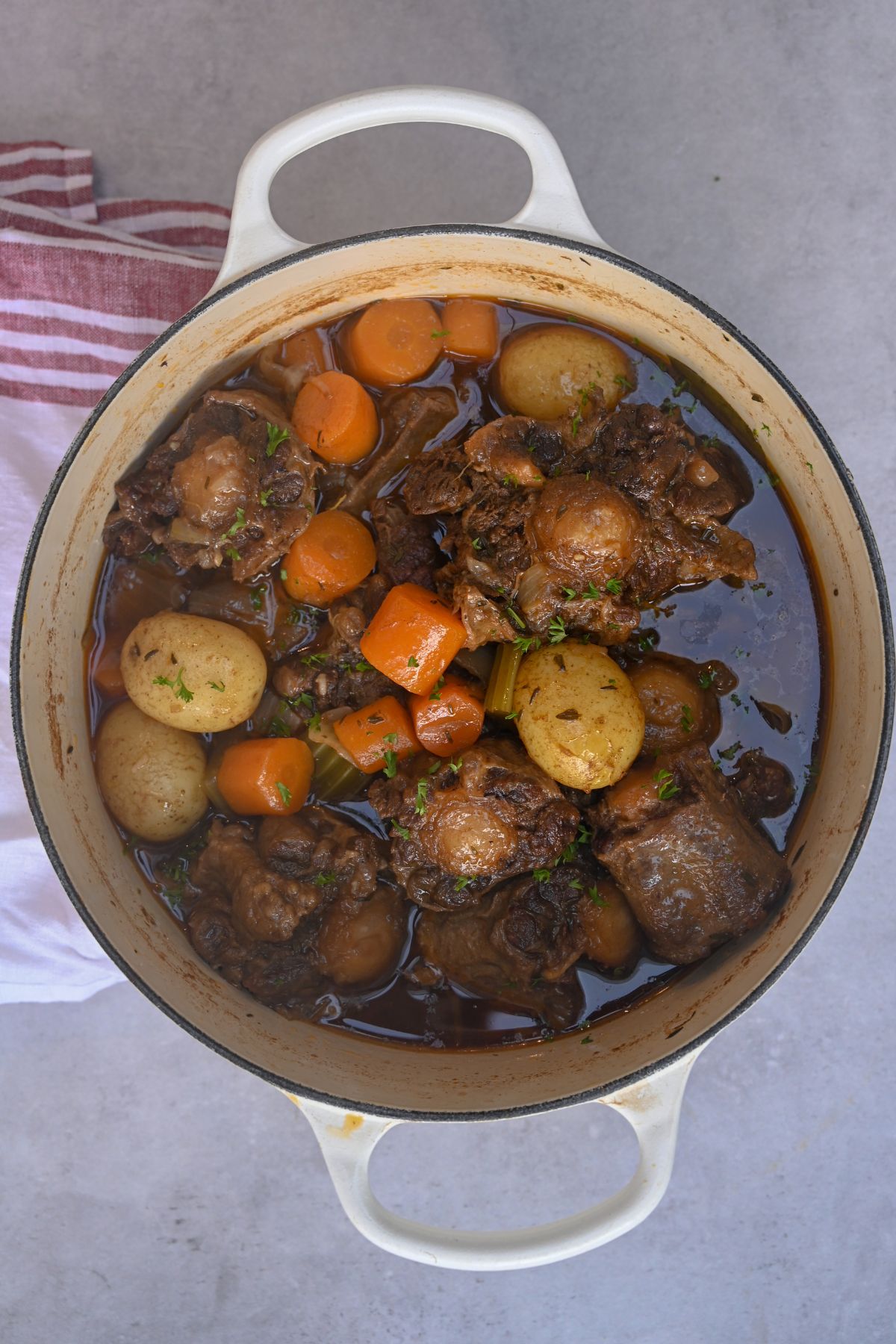 A photo for oxtail stew. - 1
