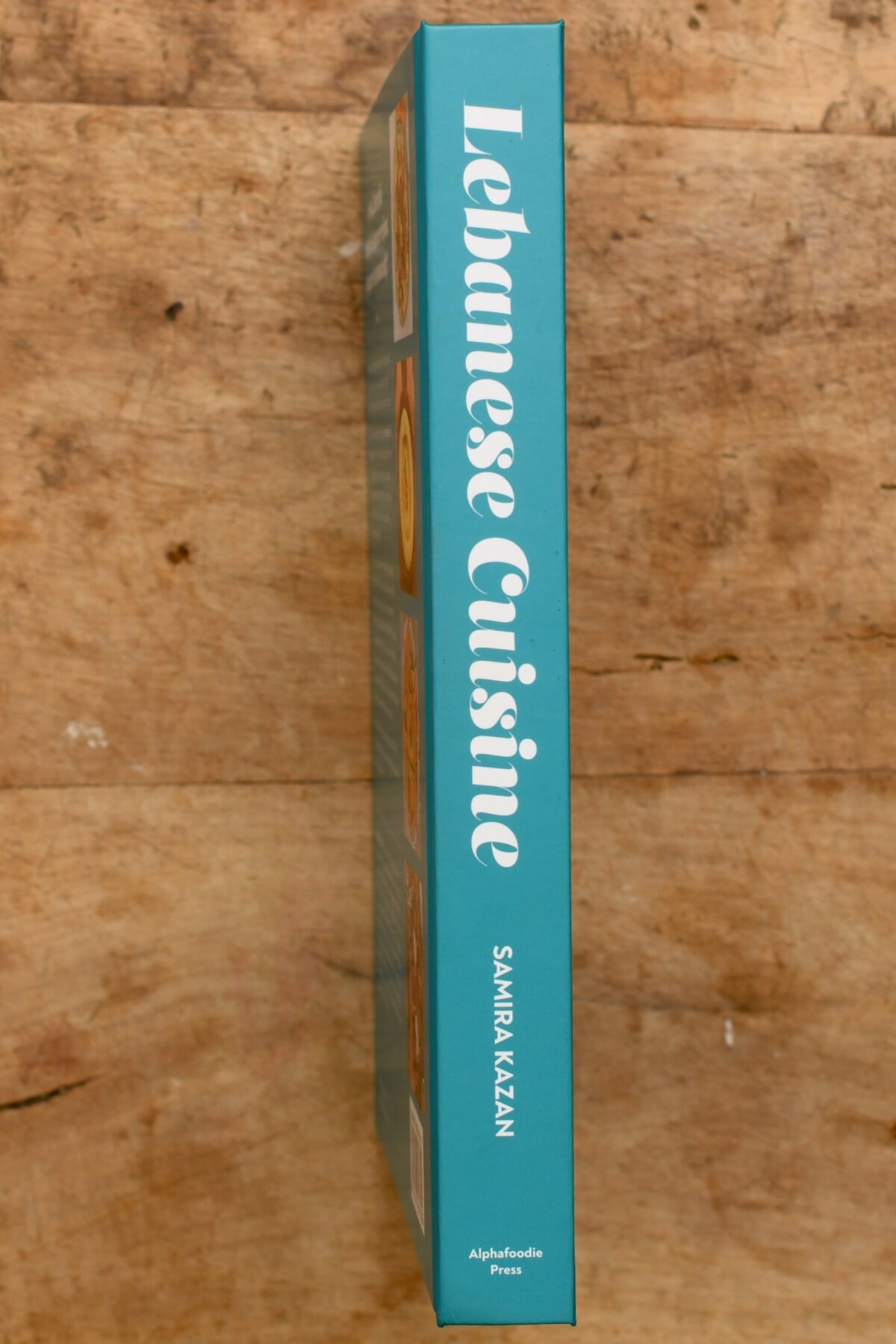 Spine of Lebanese Cuisine: The Authentic Cookbook, published by Alphafoodie Press